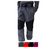 Dětské kalhoty Fantom SOFTSHELL s cordurou