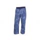 DĚTSKÉ KALHOTY SOFTSHELL JEANS EFEKT - MODRÉ