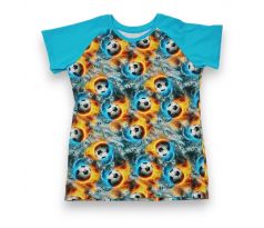 Dětské tričko míče krátký rukáv