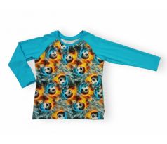 Dětské tričko míče dlouhý rukáv