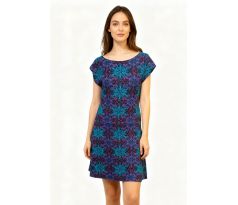 Dámské šaty tmavá mandala