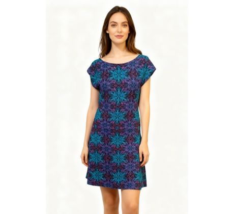 Dámské šaty tmavá mandala