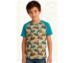 Dětské tričko mašinky