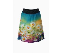 Dámská sukně kopretiny