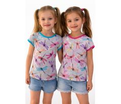 Tričko dětské barevné vážky