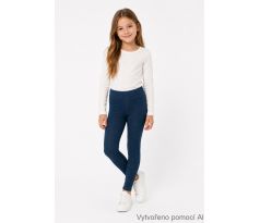 Dívčí legíny potisk jeans